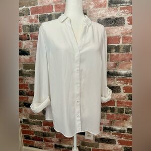 THE LIMITED Button-down Blouse, Large